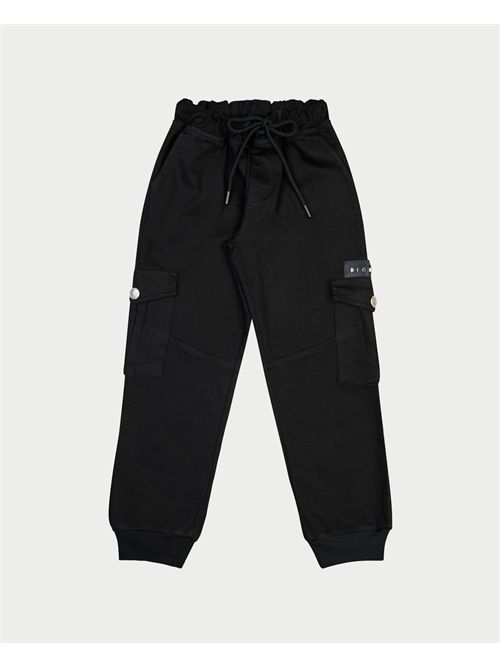 John Richmond cargo pants with embroidered logo JOHN RICHMOND | RBP25219PABLACK